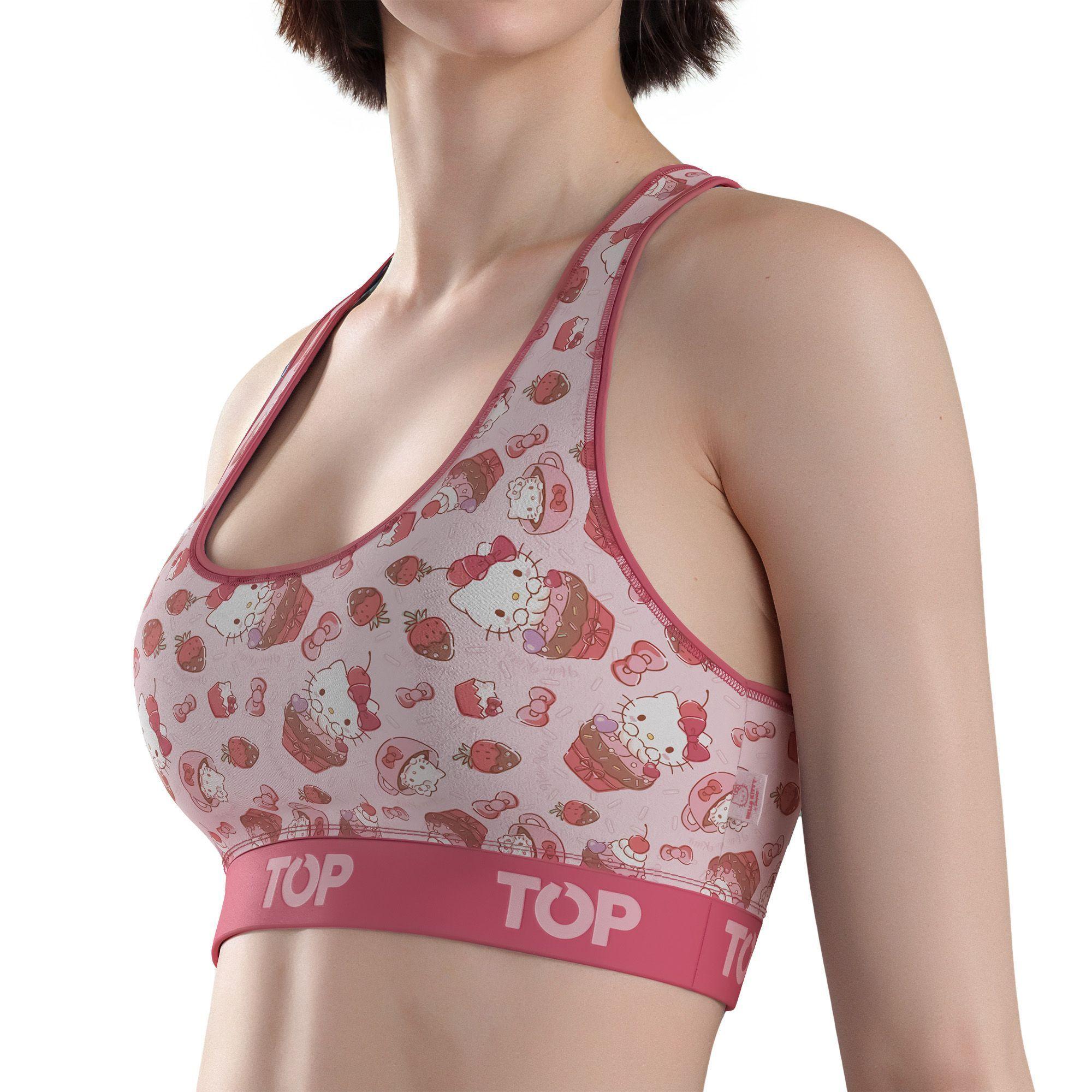 PETO MUJER ALGODÓN HELLO KITTY C6 TOP-1