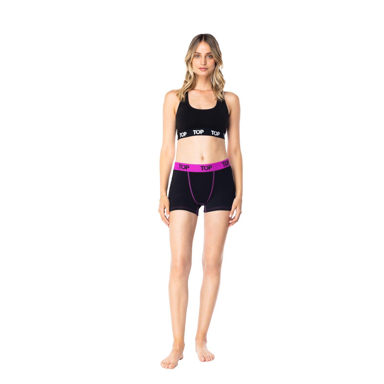 Bóxer Corto MUJER Algodón Pack 3 C1 Top-2