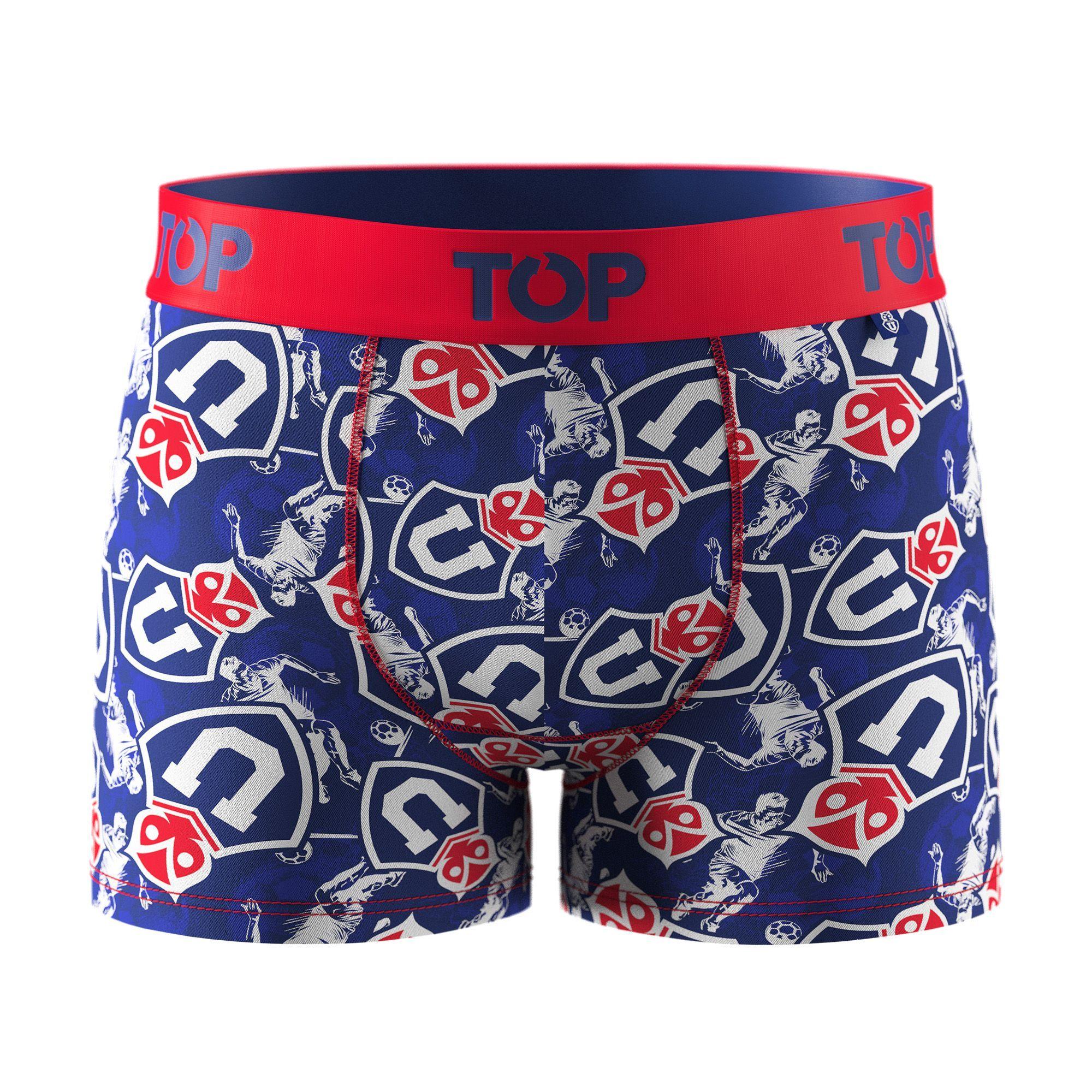 BÓXER NIÑO ALGODÓN UNIVERSIDAD DE CHILE PACK 4 C7 TOP-3