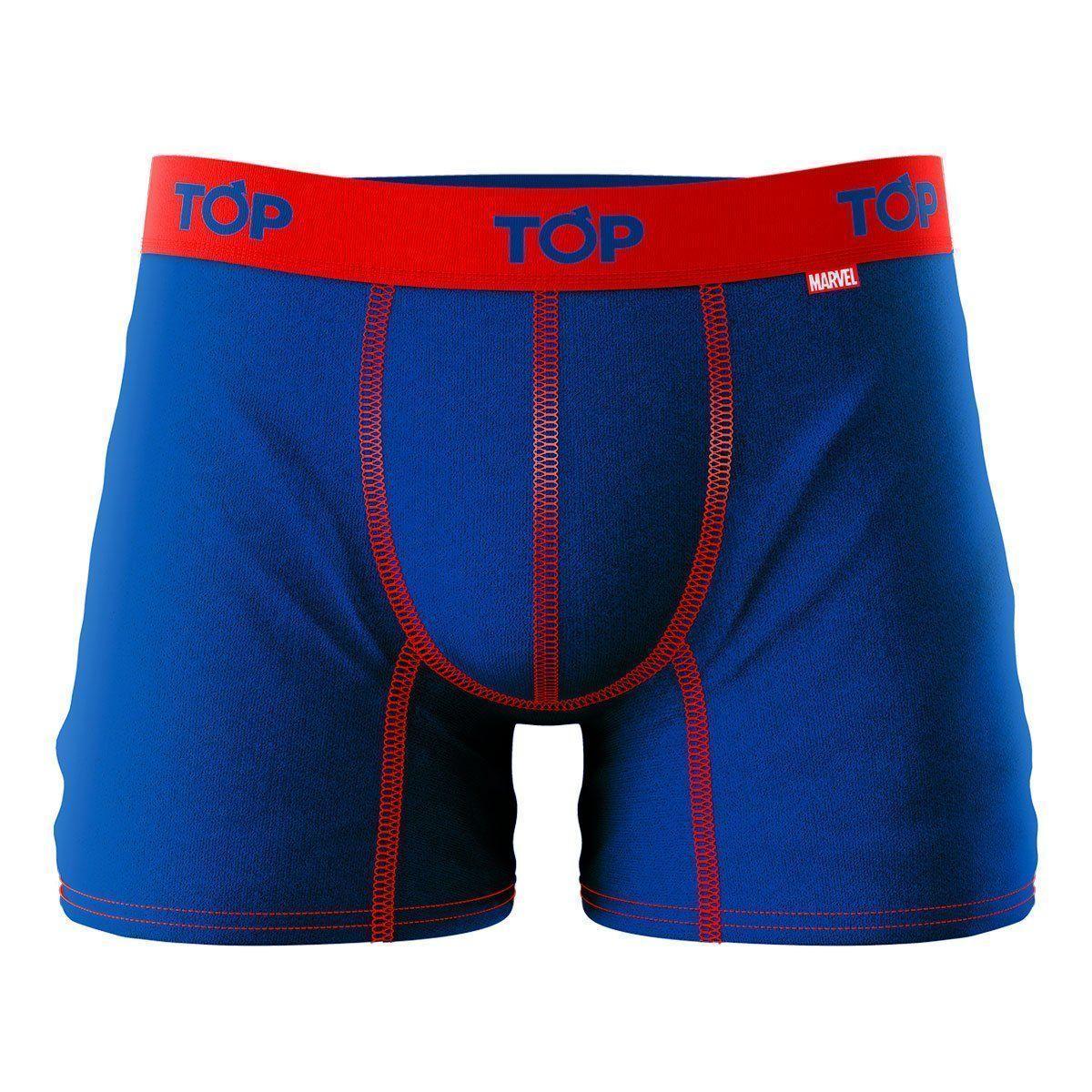Boxer Medio Algodón Pack 3 Spider Man Top C2-1