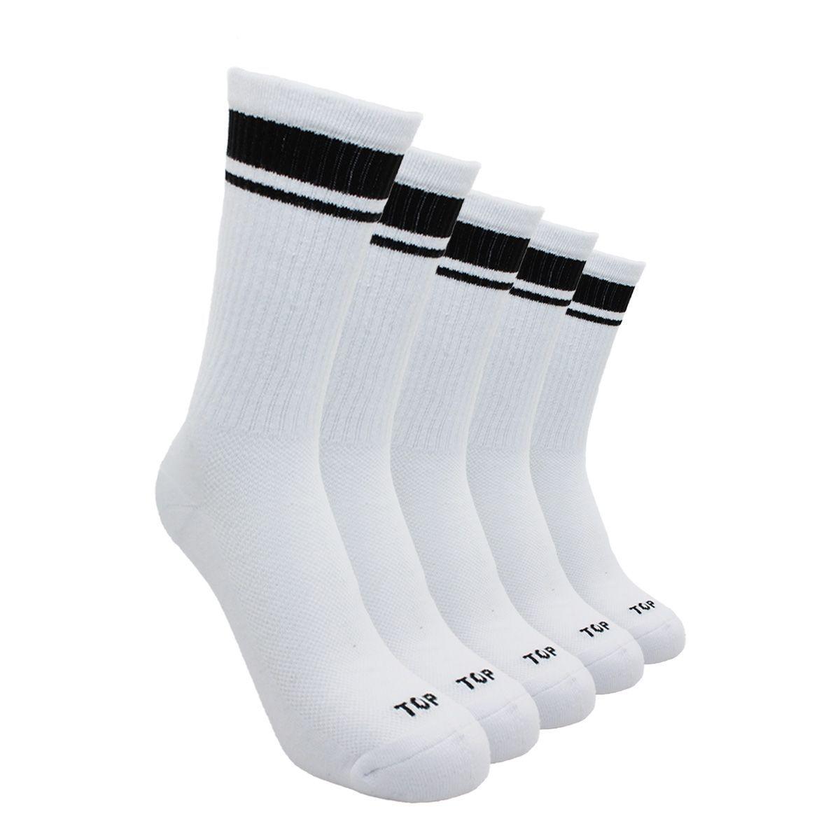 Calcetines Deportivos Largos Pack 5 C5 TOP-0