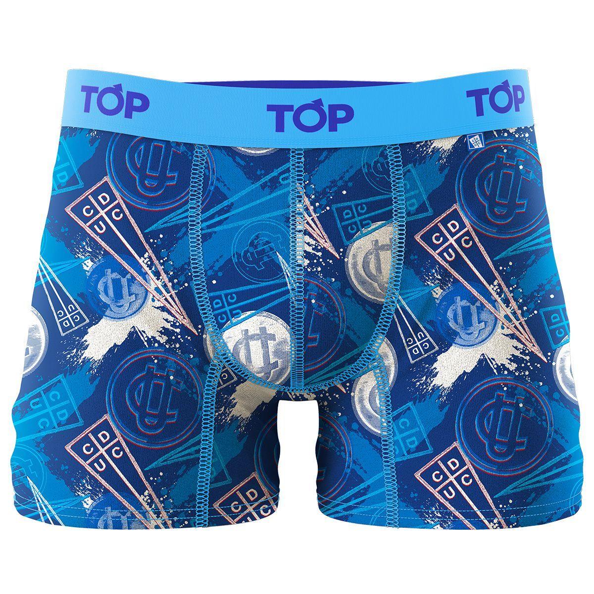 Bóxer Medio Microfibra Universidad Católica Pack 3 C2 Top-1