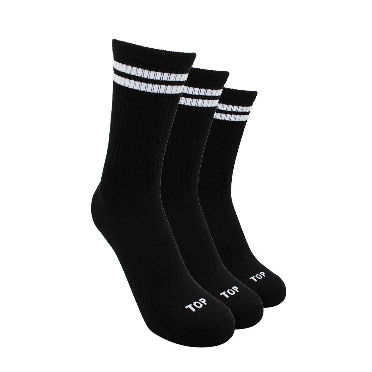 Calcetines MUJER Deportivos Largos C3 Pack 3 TOP-0