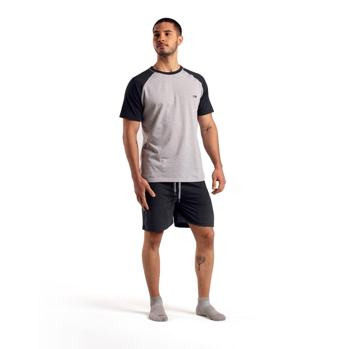 Pijama Algodón Hombre Verano 231 C2 Top-1