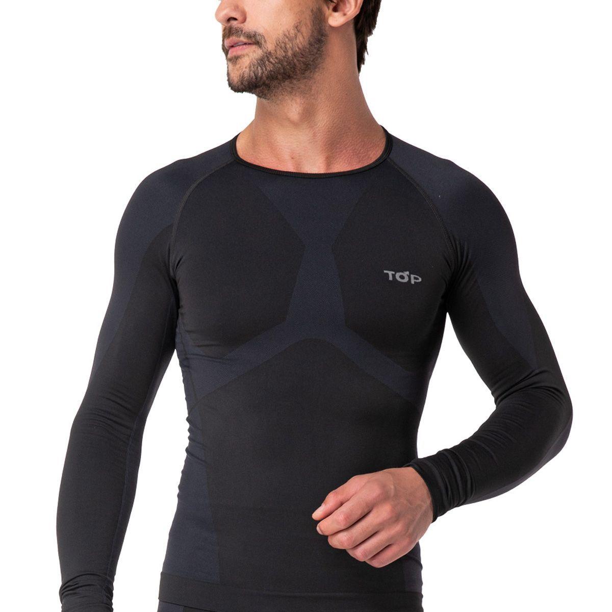 Camiseta Deportiva Primera Capa Cobre Microfibra Top-0