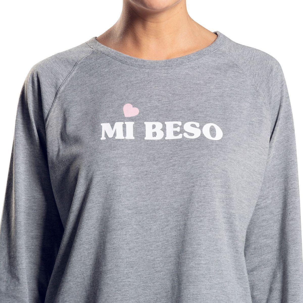 Pijama Top Algodón Invierno Mujer C2-0