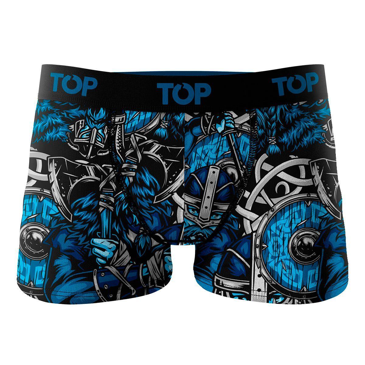 Bóxer Medio Niño Algodón Pack 4  Guerreros - Vikingos C1 TOP -4