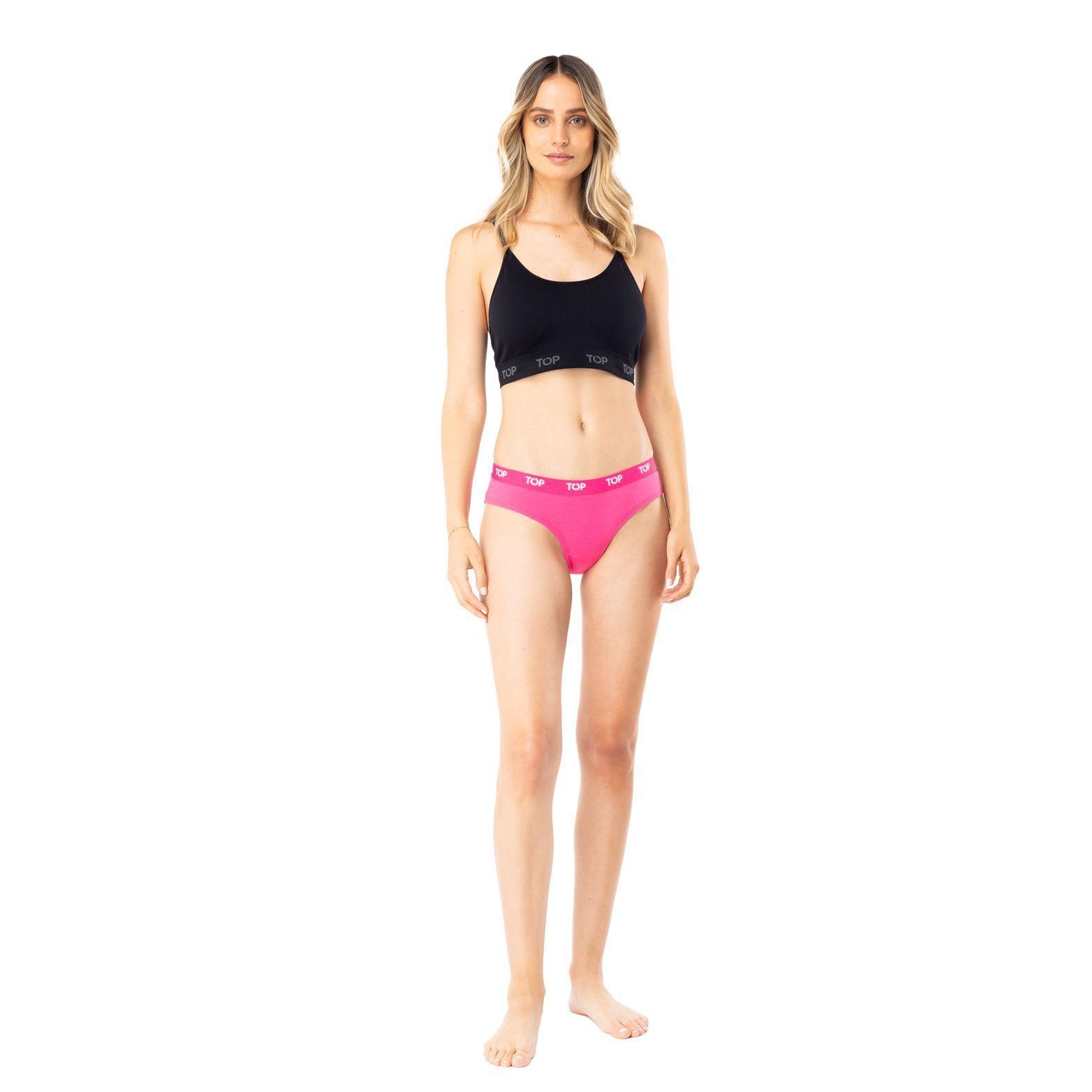 Calzón Bikini Algodón Pack 3 C8 Top-2