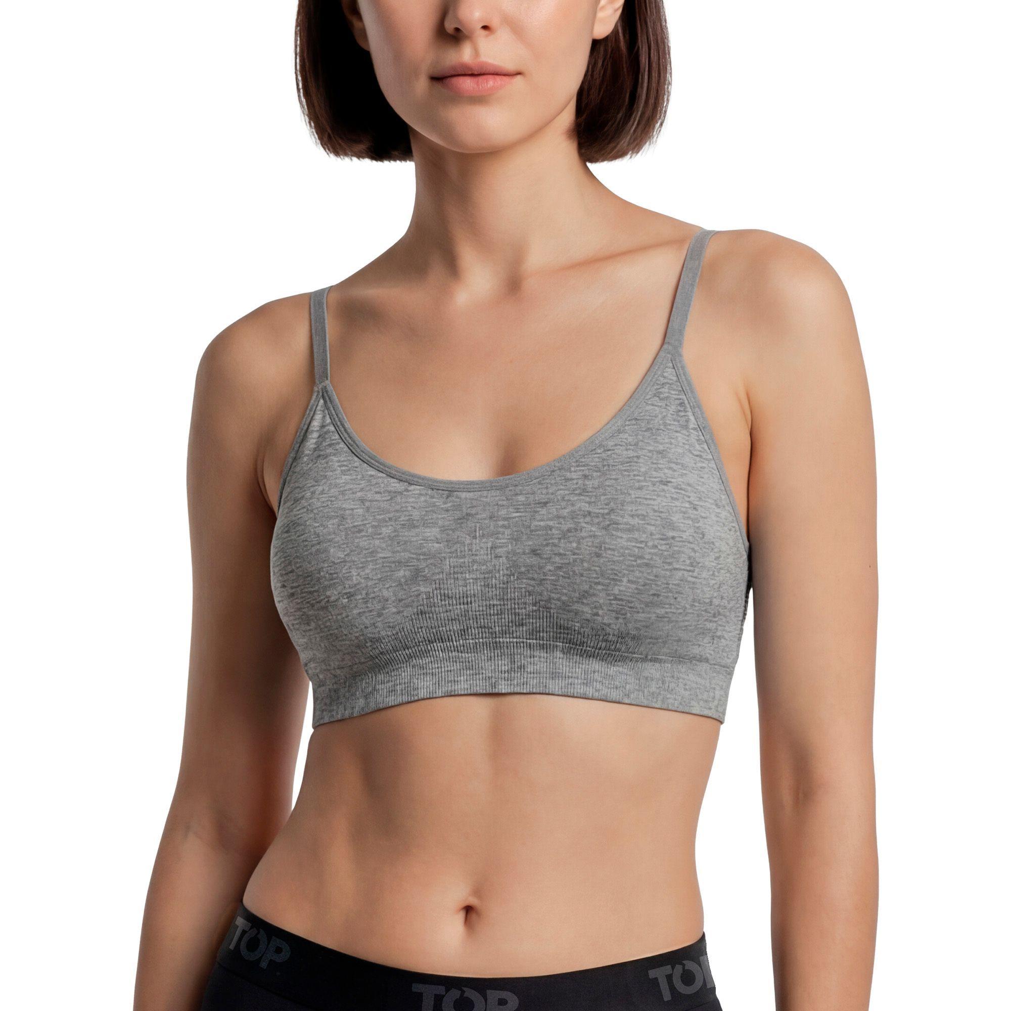 Pack 2 Petos Mujer Microfibra Bretel Delgado C1 TOP-3