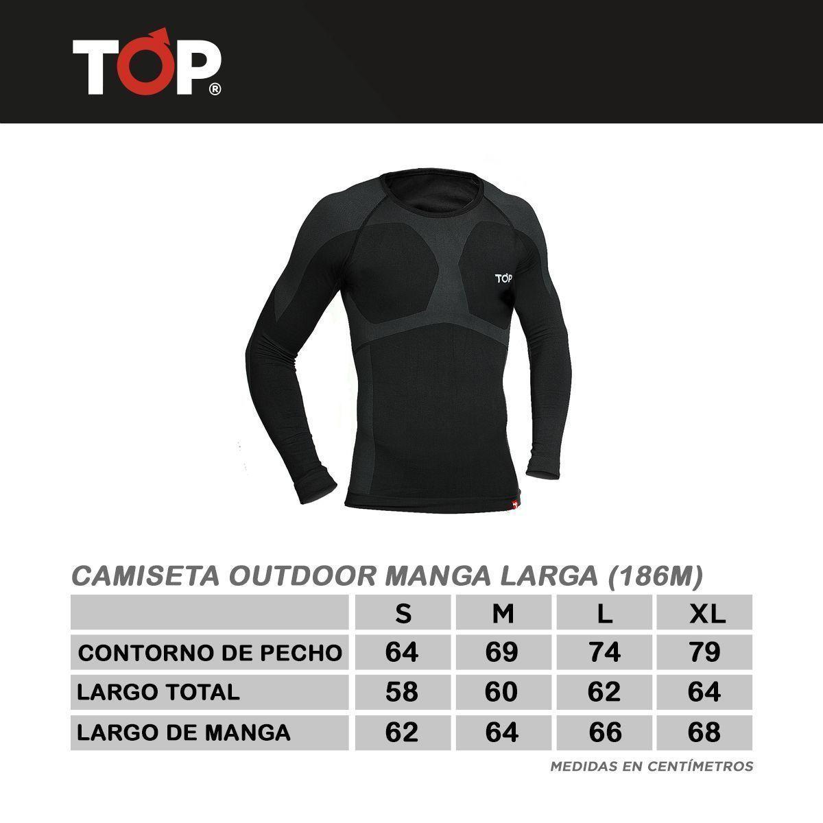 Camiseta Deportiva Primera Capa Microfibra TOP-4