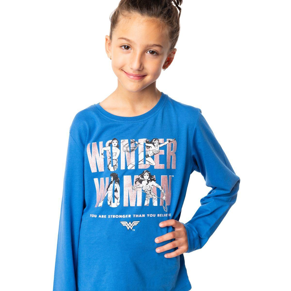 Pijama Niña Largo Algodón Invierno DC C2 Top-2
