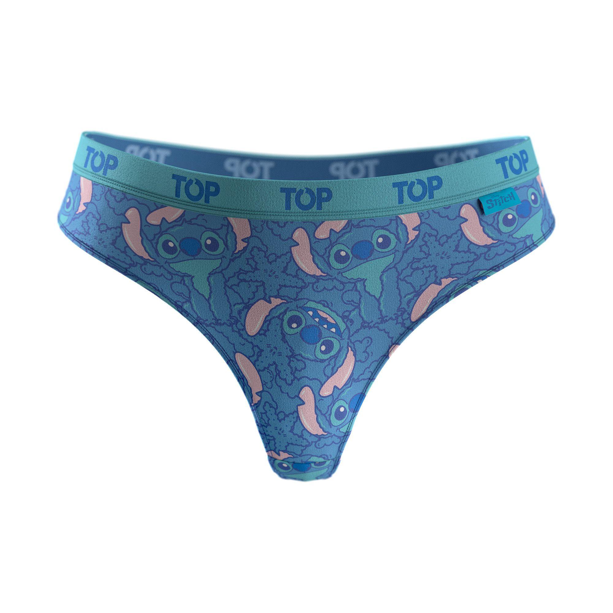 Calzón Bikini Algodón Pack 3 Stitch C2 TOP-6