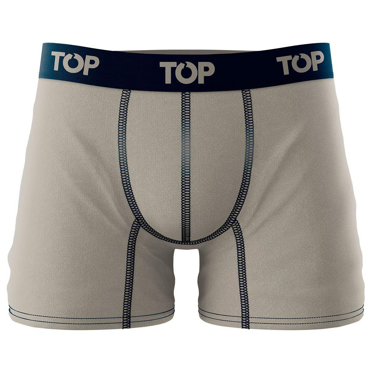 Bóxer Medio Algodón Color Pack 4 PK C18 TOP-2