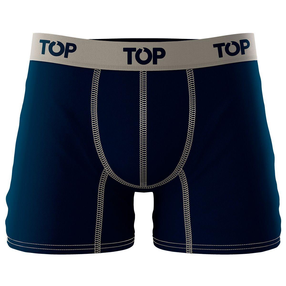 Bóxer Medio Algodón Color Pack 4 PK C18 TOP-3