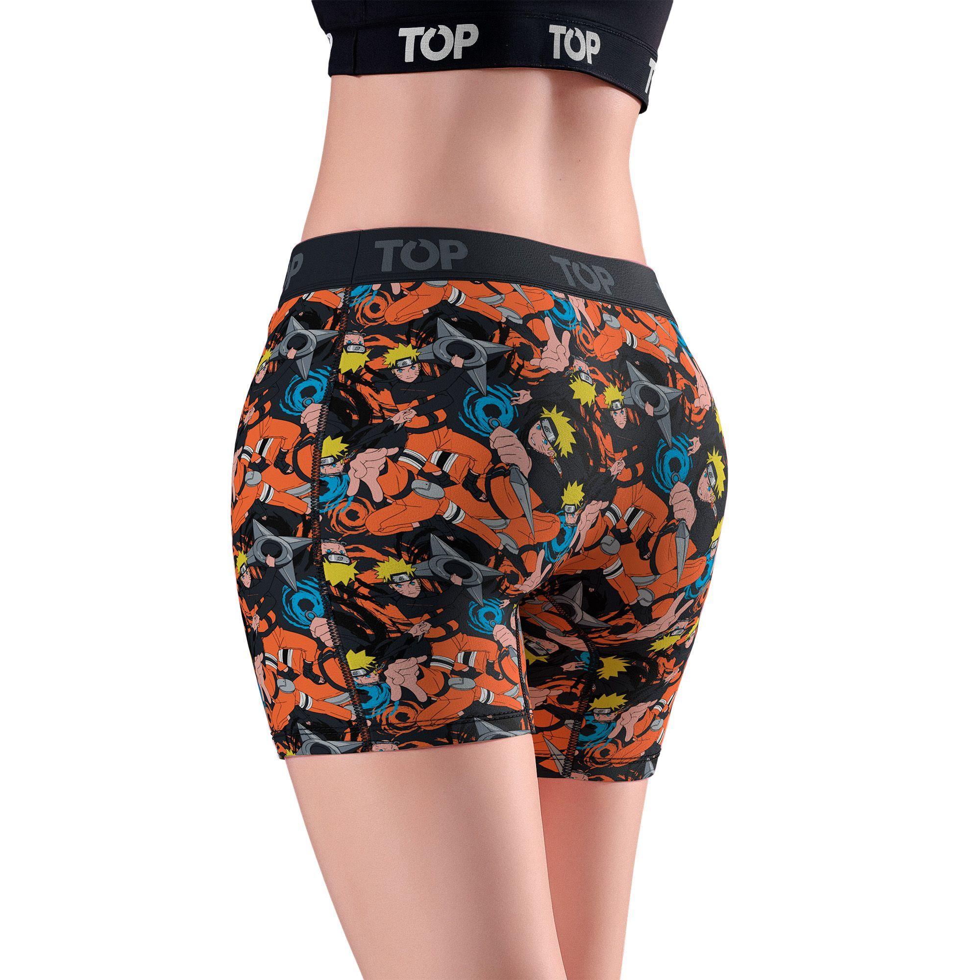 BÓXER MUJER ALGODÓN NARUTO SHIPPŪDEN PACK 3 C2 TOP-2
