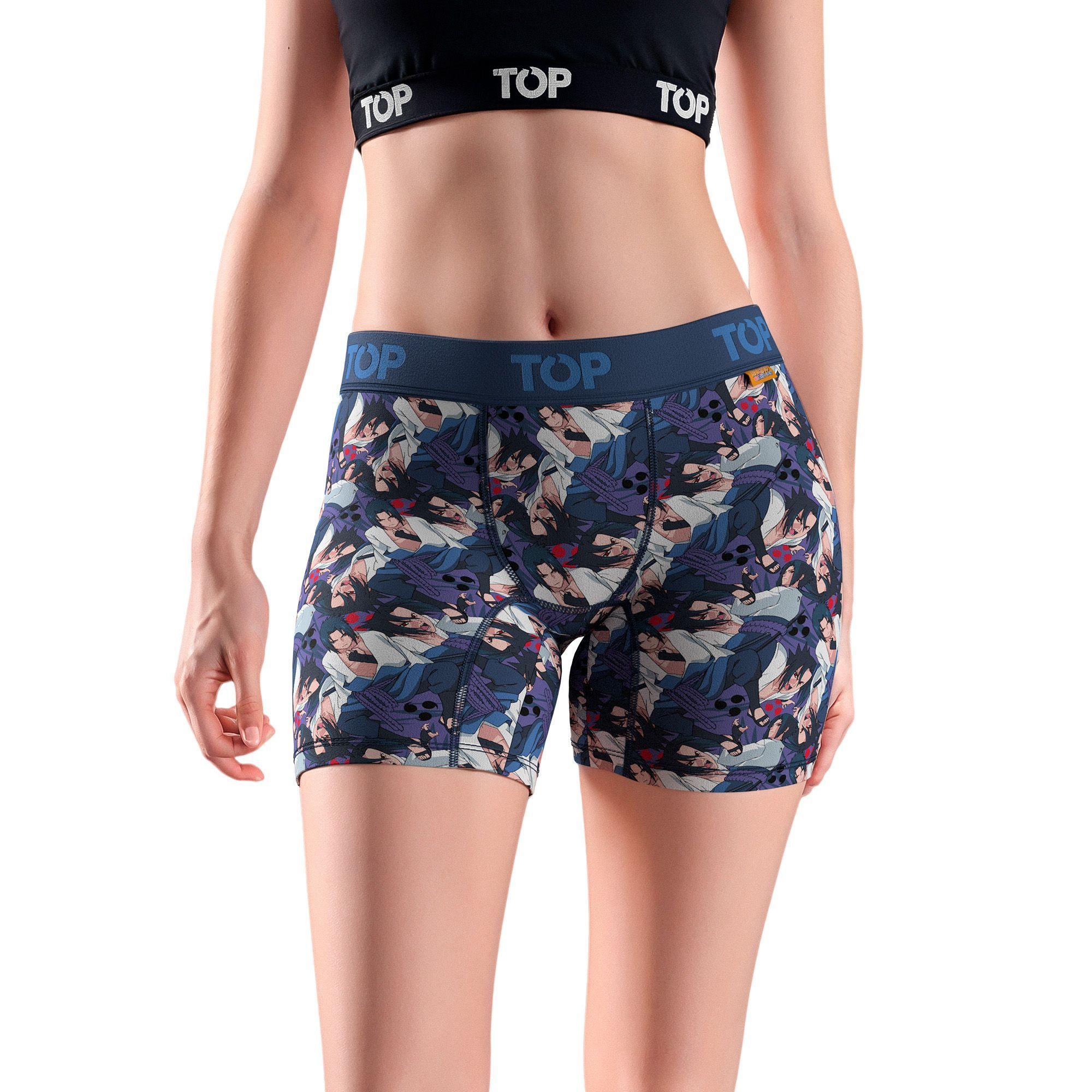 BÓXER MUJER ALGODÓN NARUTO SHIPPŪDEN PACK 3 C2 TOP-3