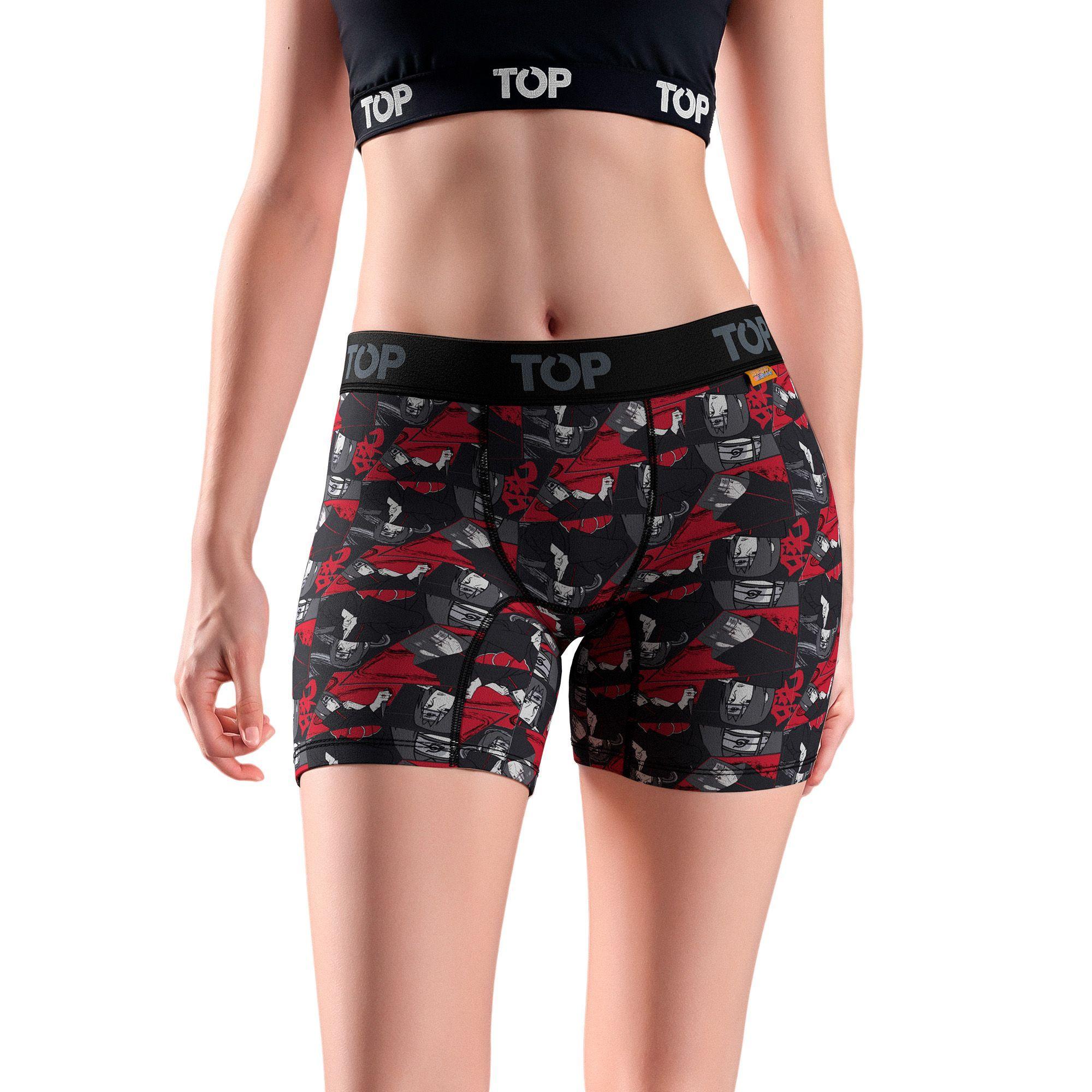 BÓXER MUJER ALGODÓN NARUTO SHIPPŪDEN PACK 3 C2 TOP-4