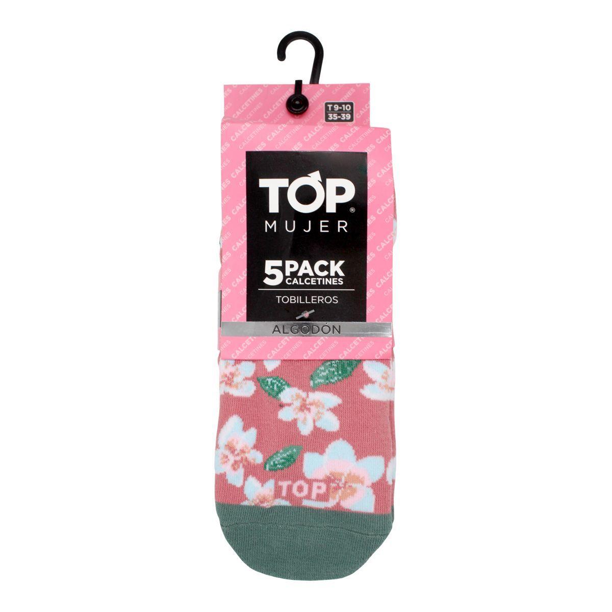 Calcetines Cortos Mujer Pack 5 C8 Top-6