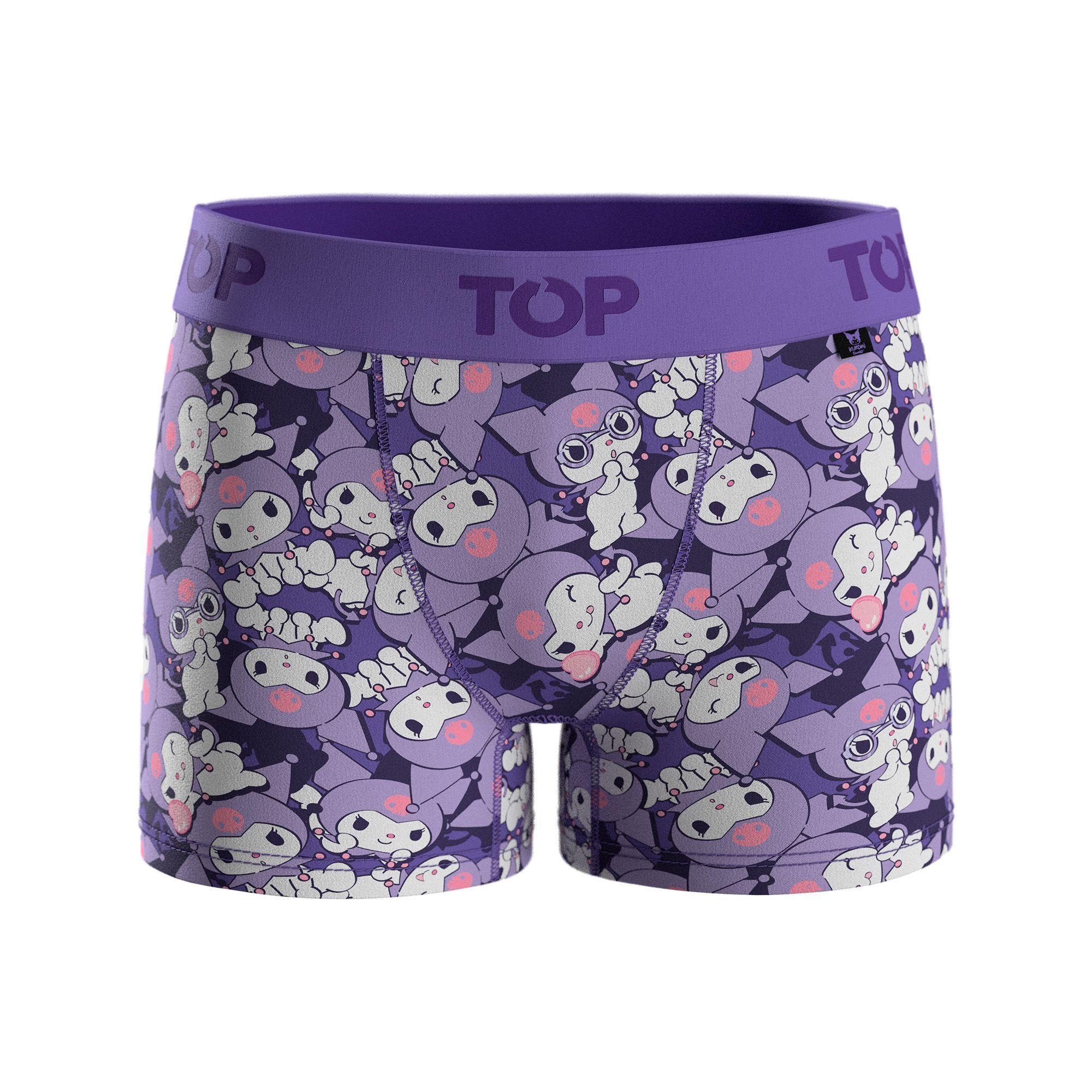 Bóxer Medio NIÑA Algodón Pack 4 Kuromi C3 TOP-2