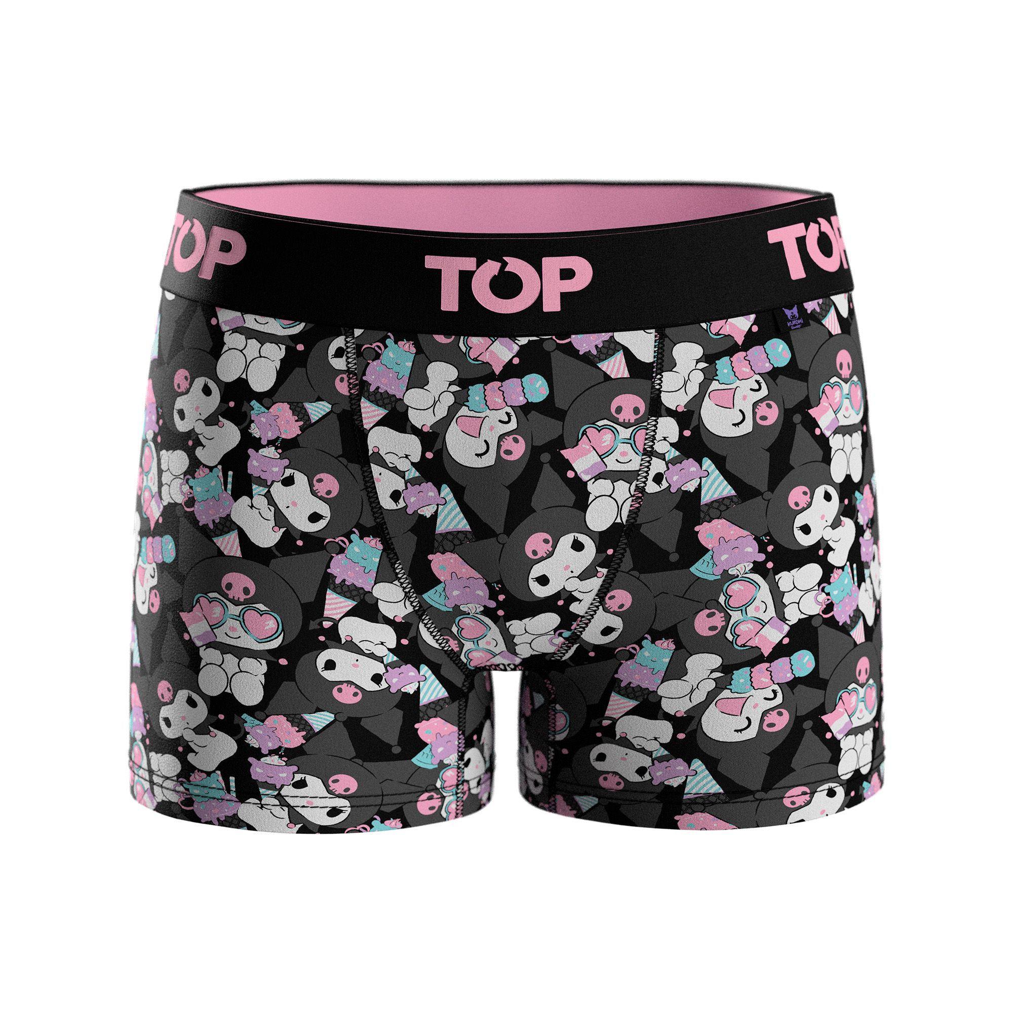 Bóxer Medio NIÑA Algodón Pack 4 Kuromi C3 TOP-4