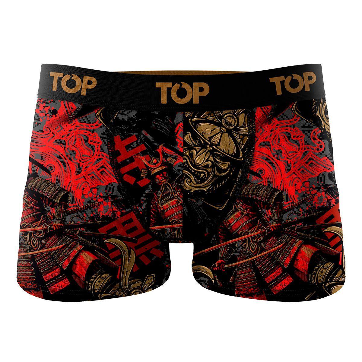 Bóxer Medio Niño Algodón Pack 4 Guerreros - Samurai C2 TOP-2