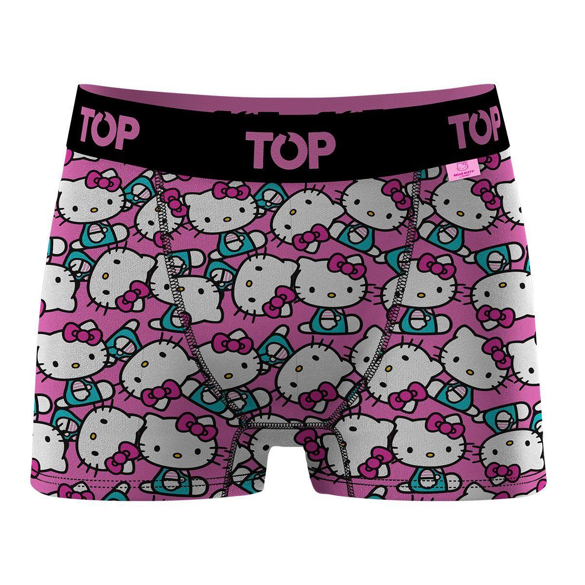 Bóxer Medio NIÑA Algodón Pack 3 Hello Kitty C1 TOP-2