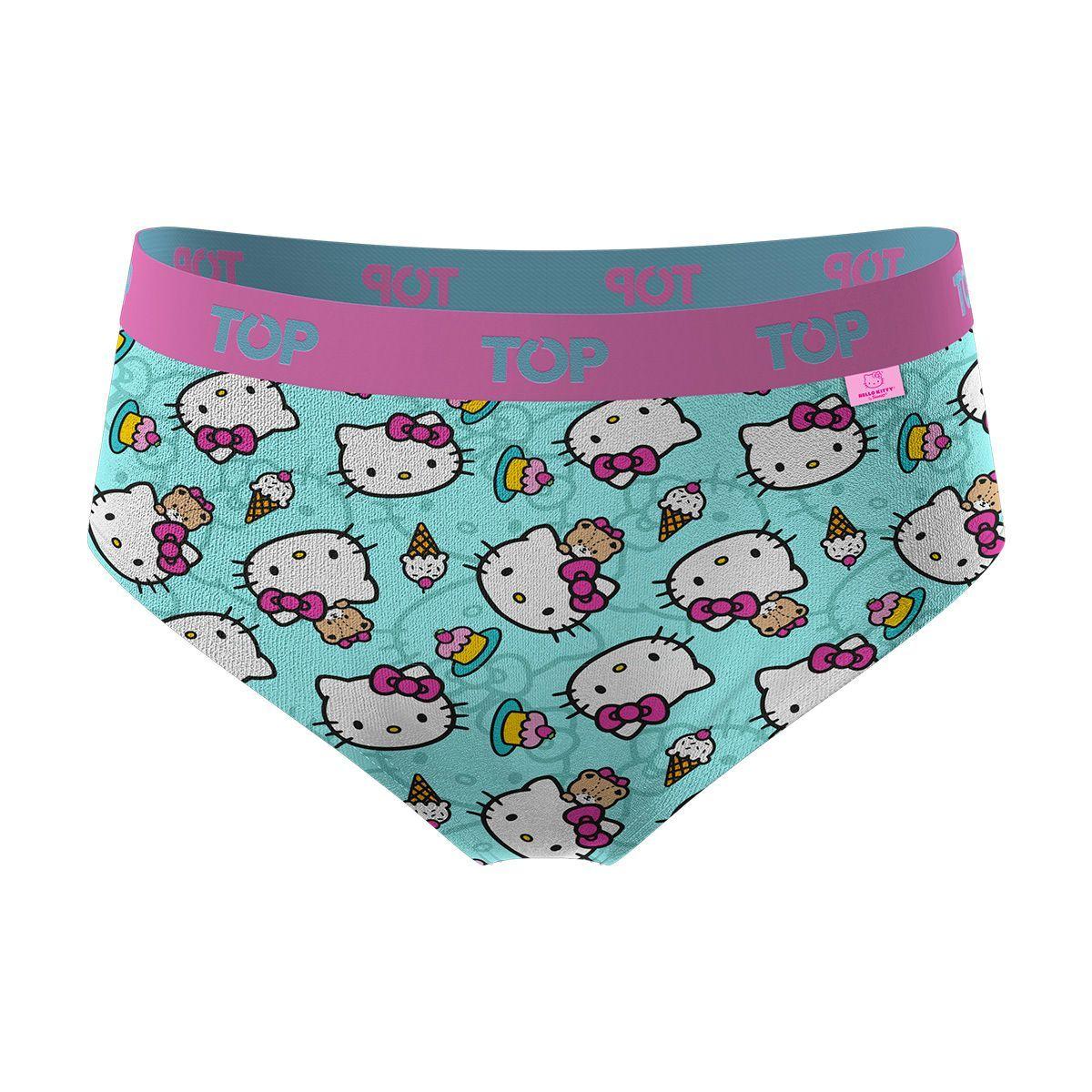 Calzón Pantaletas NIÑA Algodón Pack 3 Hello Kitty C1 TOP-3