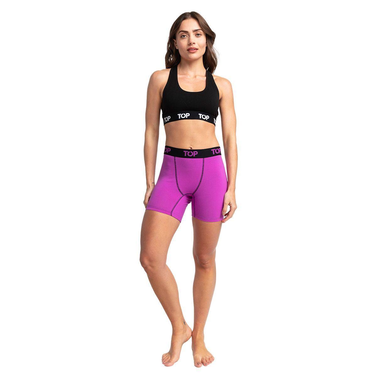 Bóxer Mujer Medio Algodón Pack 3 C7 Top-3