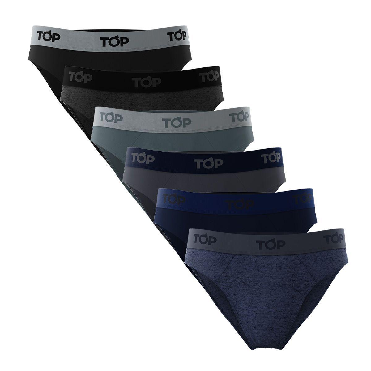 Slip Algodón Pack 6 Dioses C1 Top-0