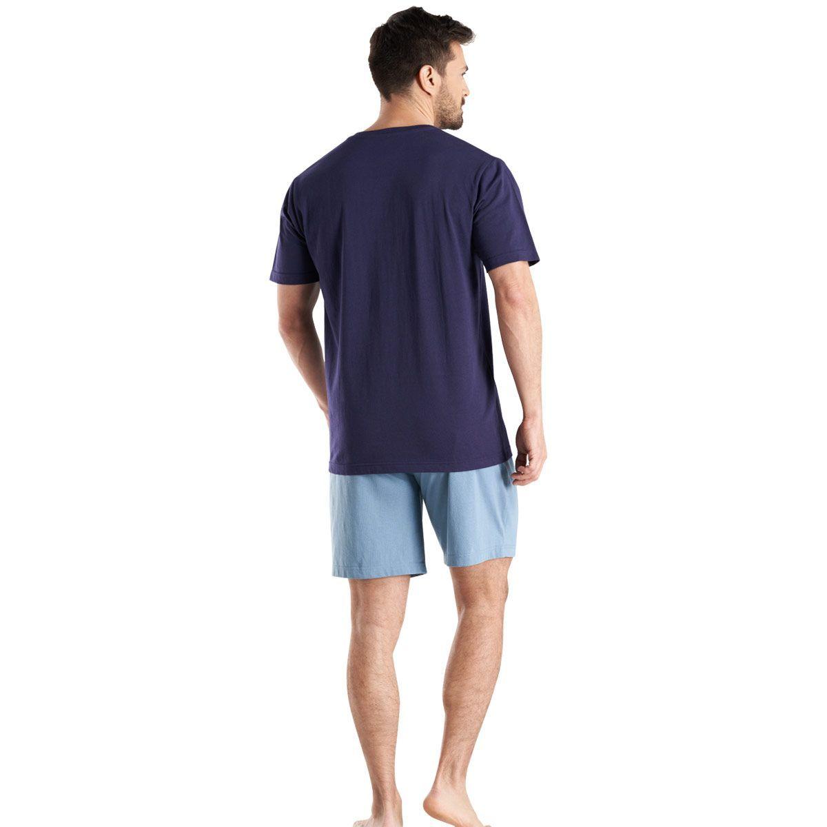 Pijama Verano Hombre Algodón 242AV C1 Top-1