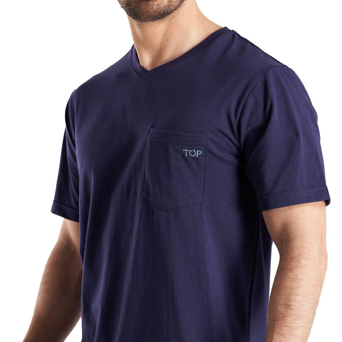 Pijama Verano Hombre Algodón 242AV C1 Top-2