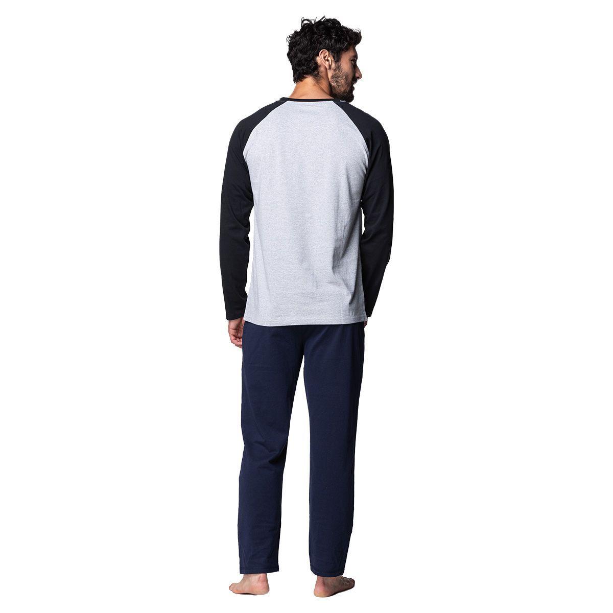 Pijama Hombre Invierno Algodón C3 TOP-1