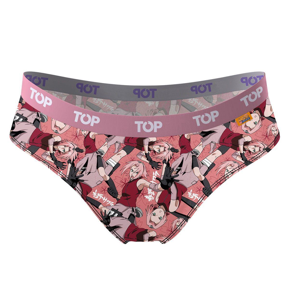Calzón Bikini Algodón Naruto Shippuden Pack 3 C1 Top-1