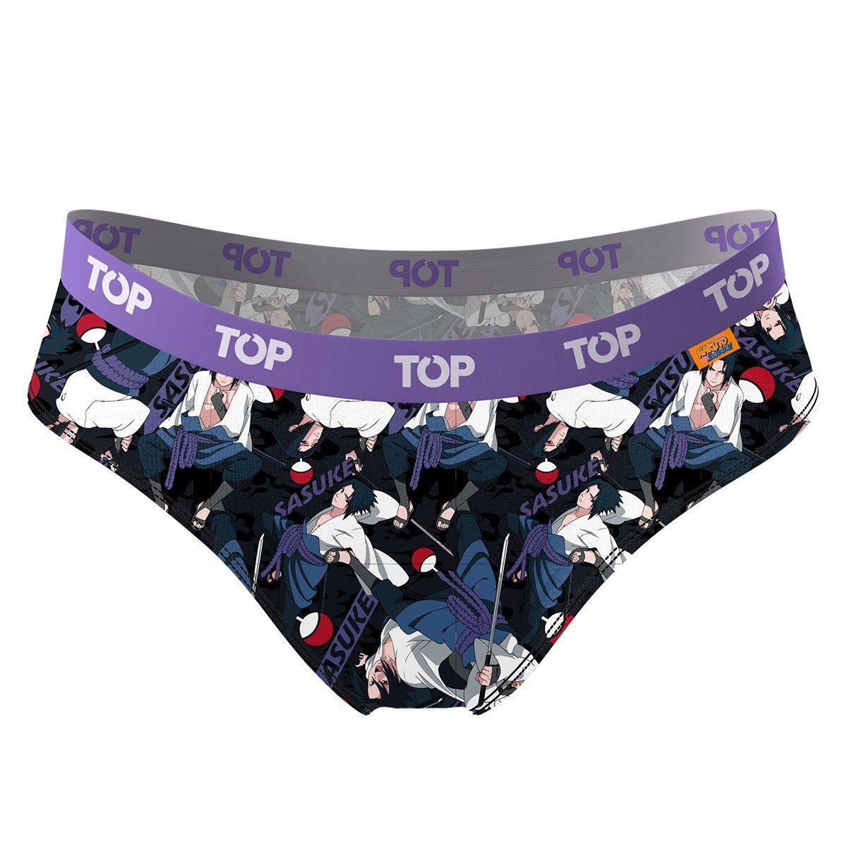 Calzón Bikini Algodón Naruto Shippuden Pack 3 C1 Top-3