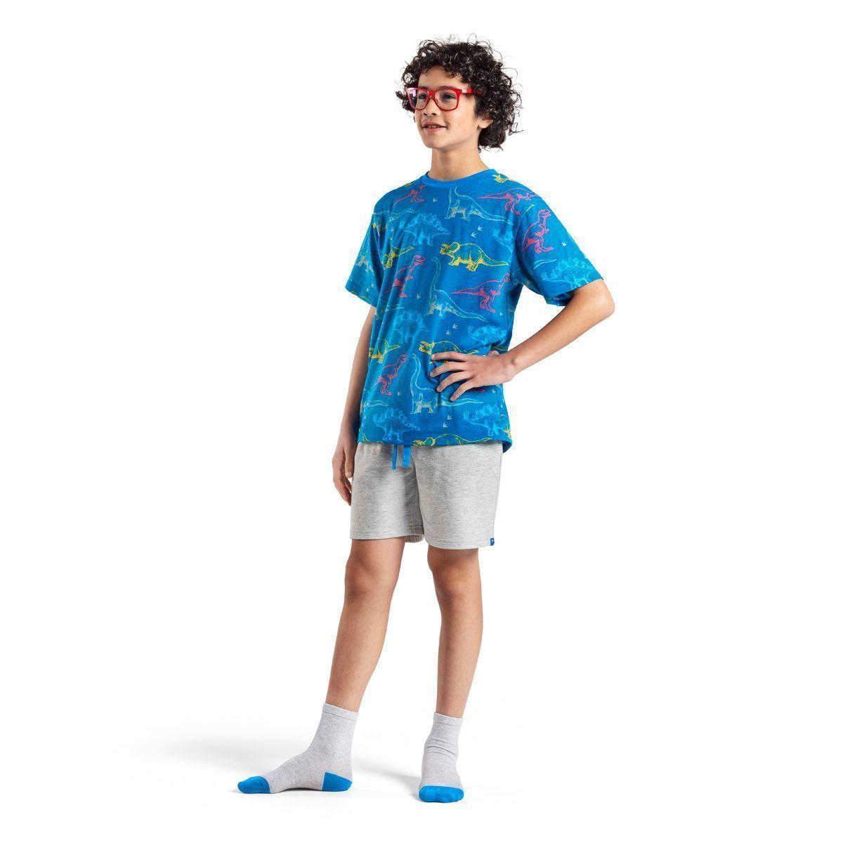 Pijama De Algodón Verano Niño C1 Top-2