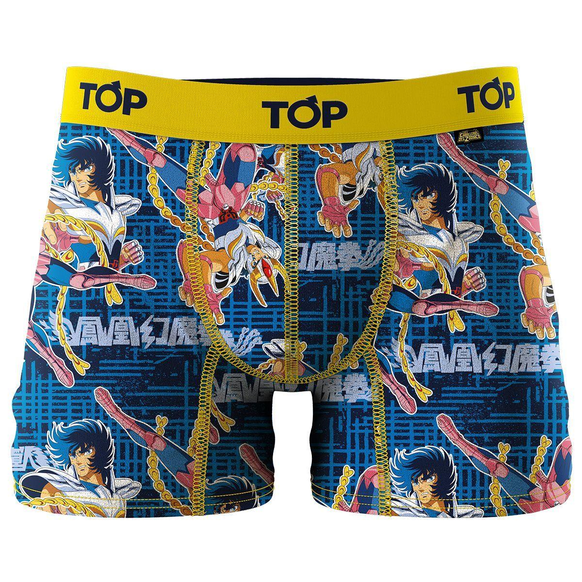 Bóxer Medio Algodón Caballeros Del Zodiaco Pack 3 C2 Top-1