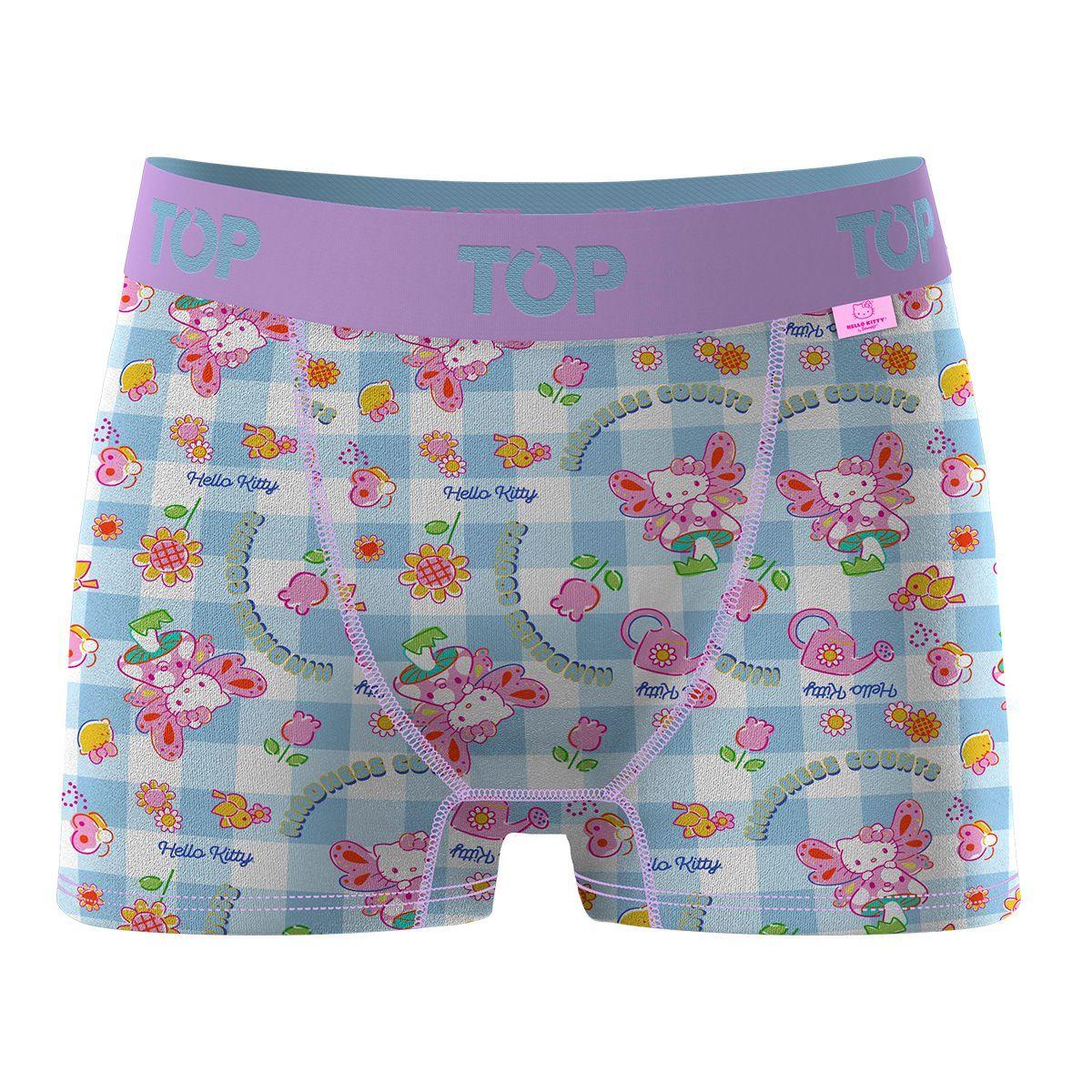 Bóxer Medio NIÑA Algodón Pack 3 Hello Kitty C4 TOP-1