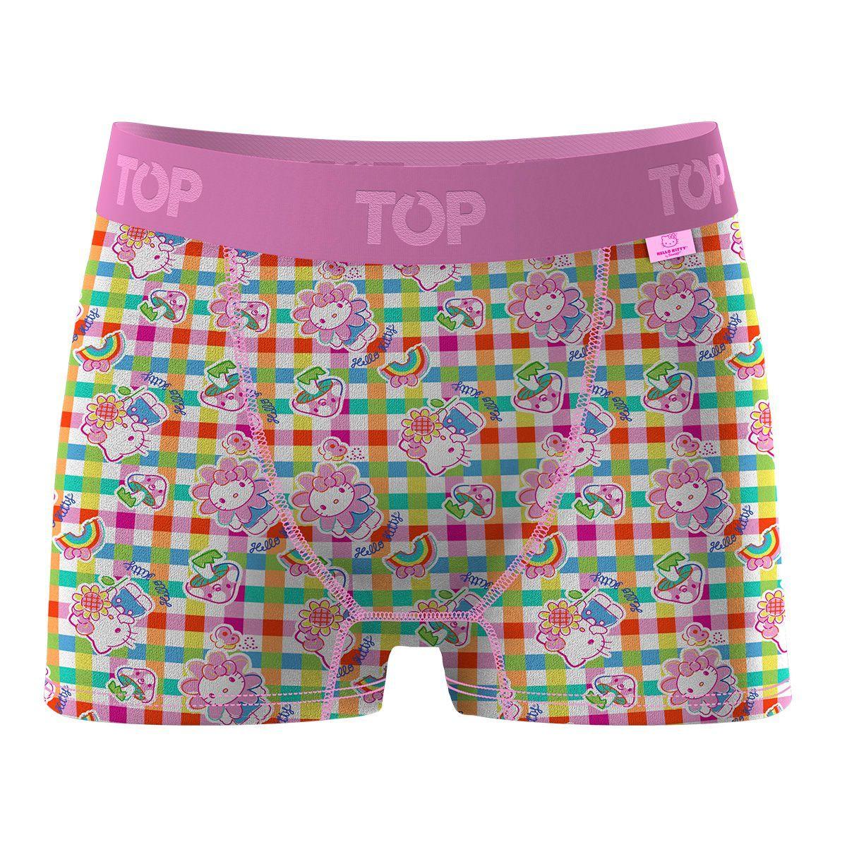 Bóxer Medio NIÑA Algodón Pack 3 Hello Kitty C4 TOP-2