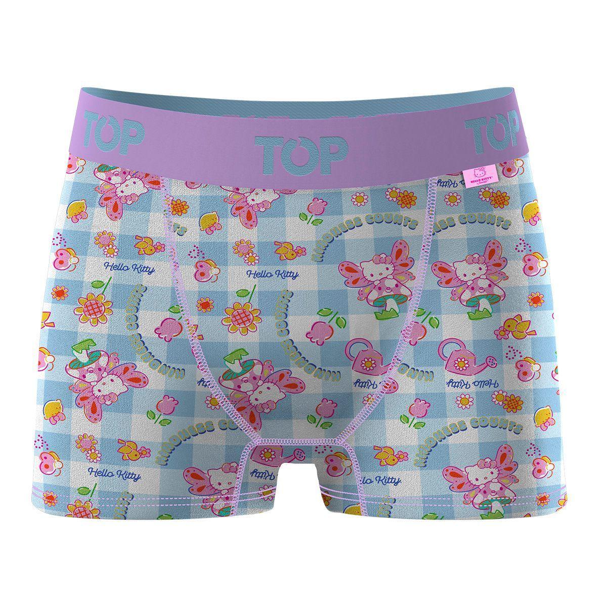 Bóxer Medio NIÑA Algodón Pack 3 Hello Kitty C4 TOP-1