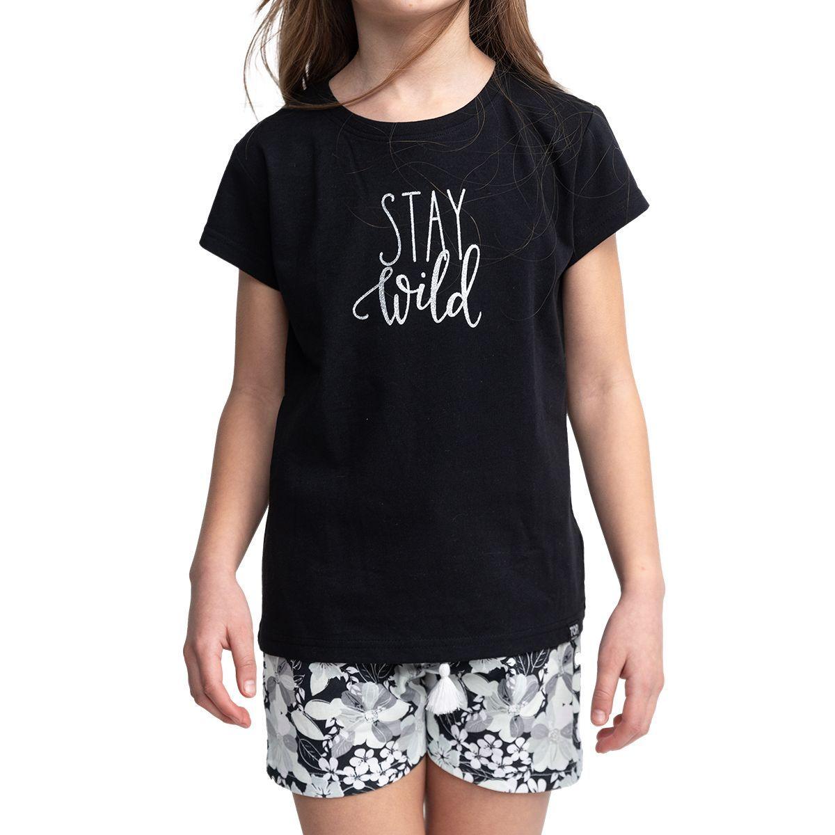 Pijama Niña Algodón Verano C1 Top-2