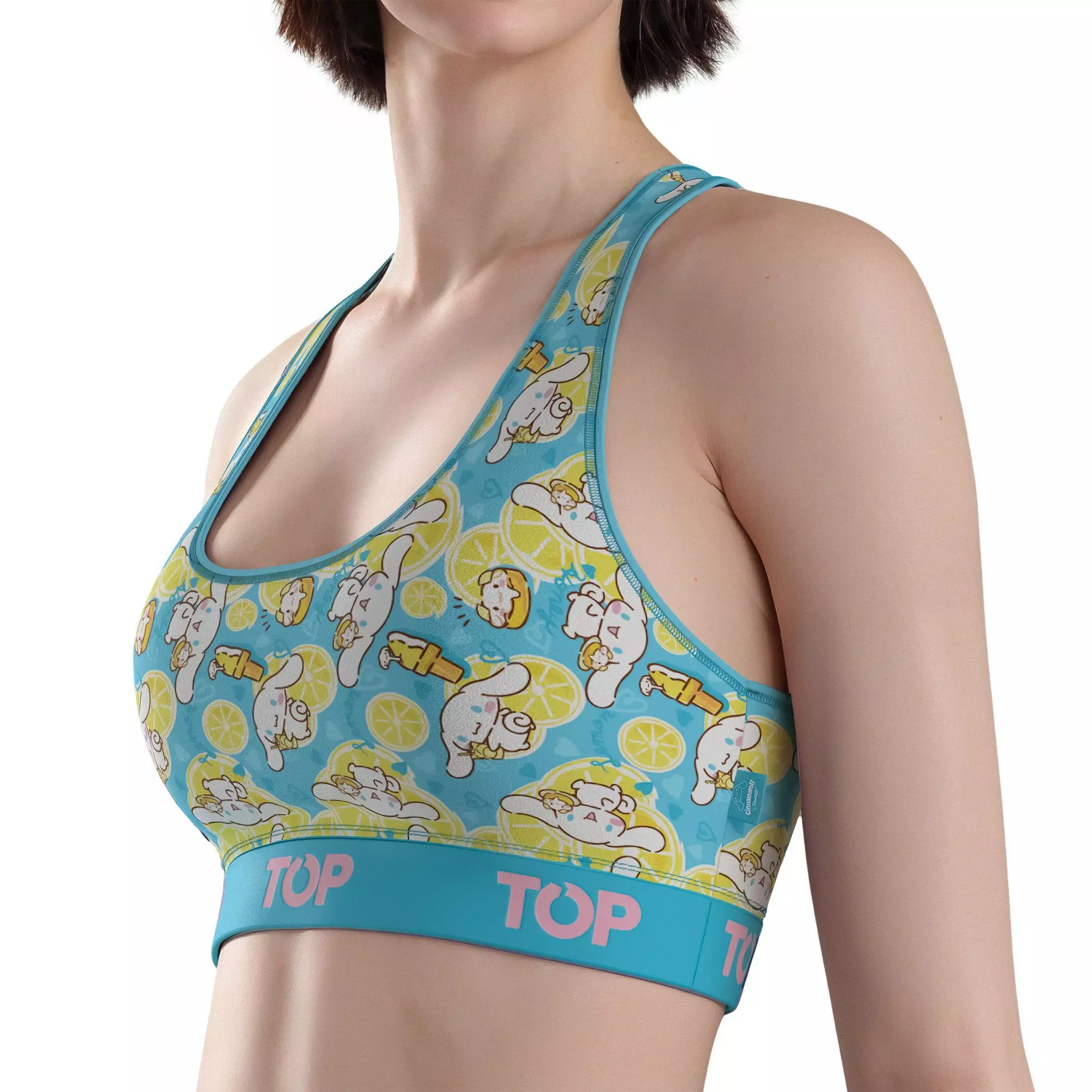 PETO MUJER ALGODÓN CINNAMOROLL C3 TOP-1
