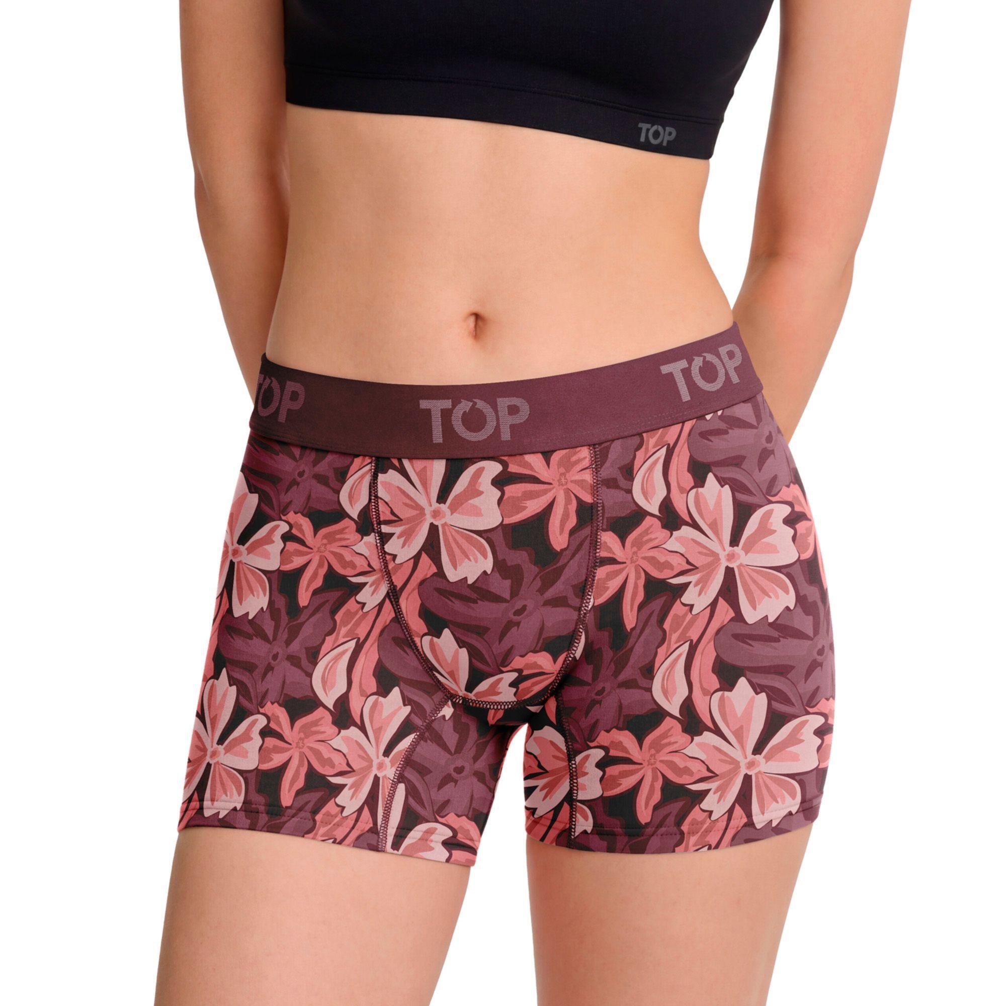 Bóxer Medio MUJER Algodón Pack 3 Colección Favs C2 TOP-4