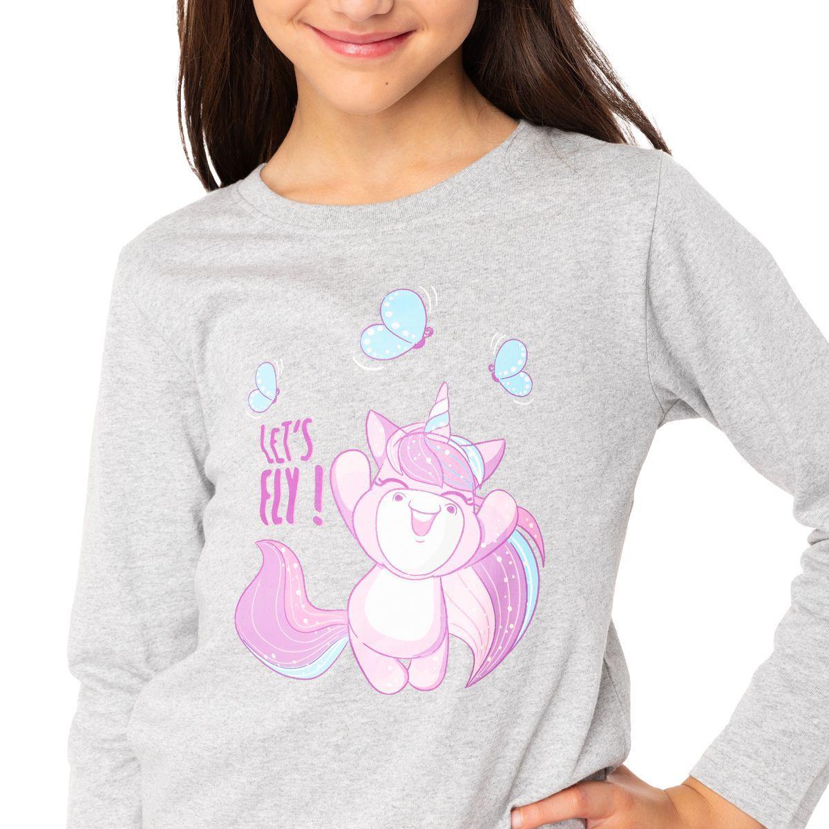 Pijama Largo Niña Algodón Invierno C1 Top-2