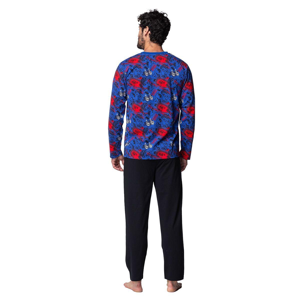 Pijama Hombre Invierno Algodón DC C2-1
