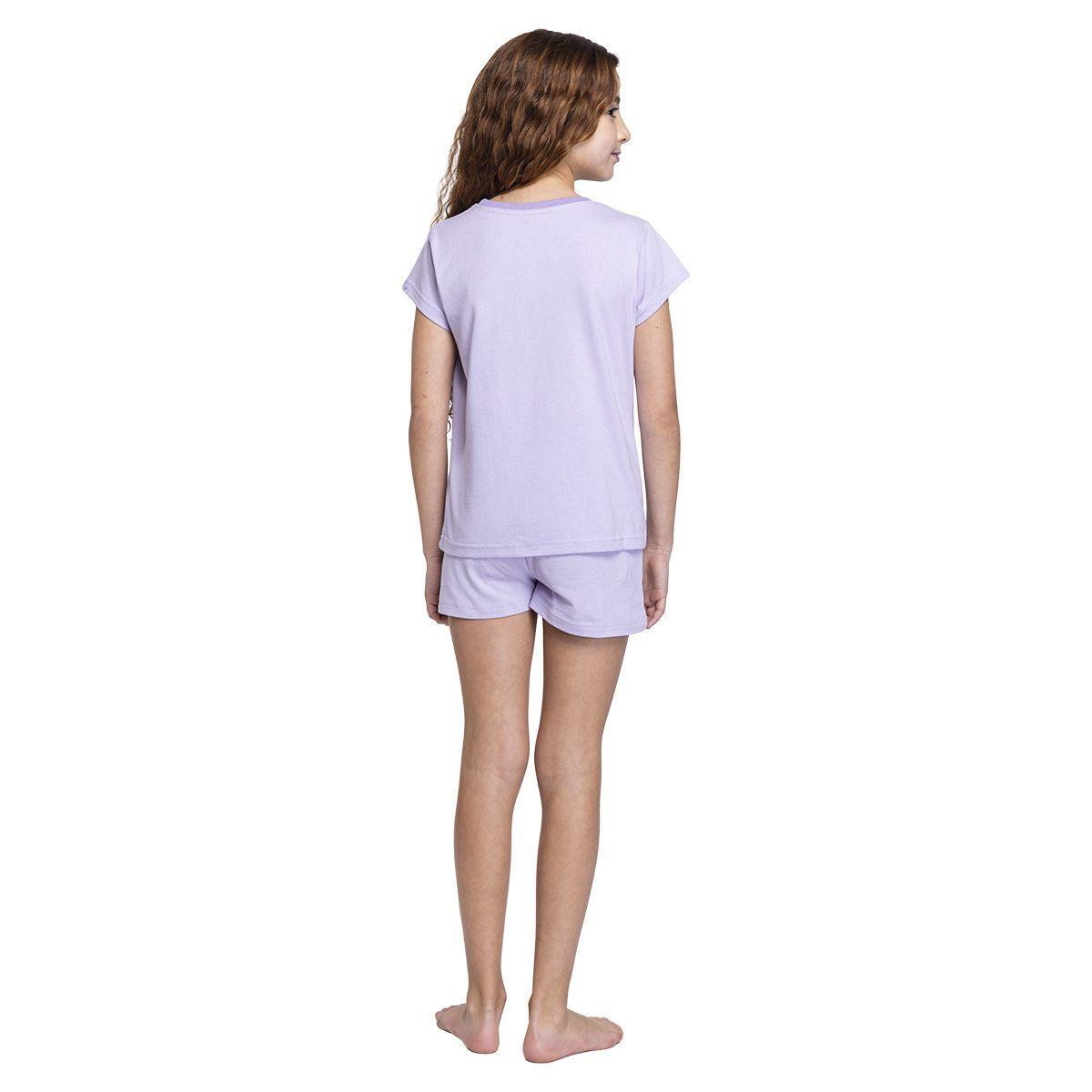 PIJAMA NIÑA ALGODÓN VERANO STITCH C2 TOP-2