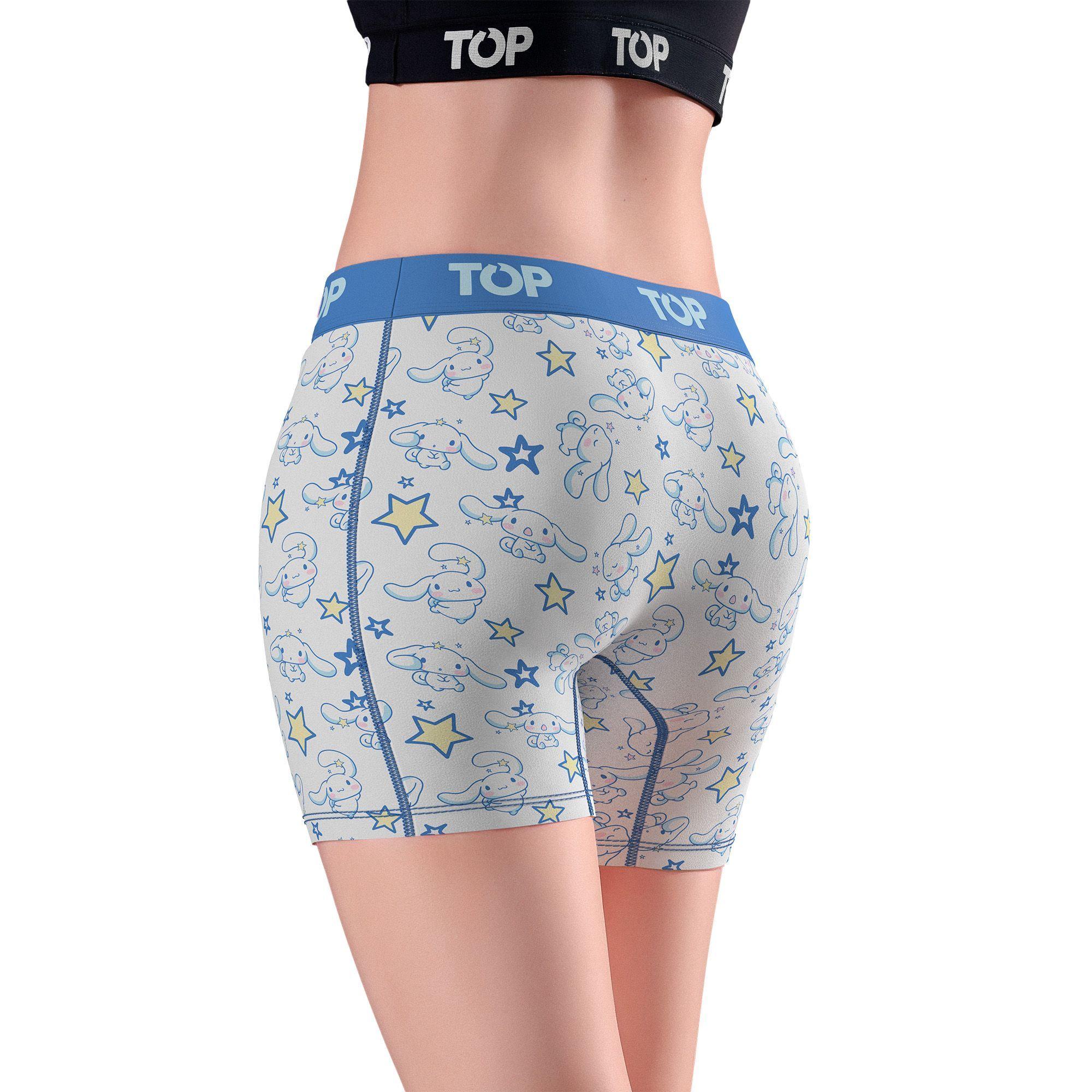 Bóxer Medio MUJER Algodón Pack 3 Cinnamoroll C11 TOP-2