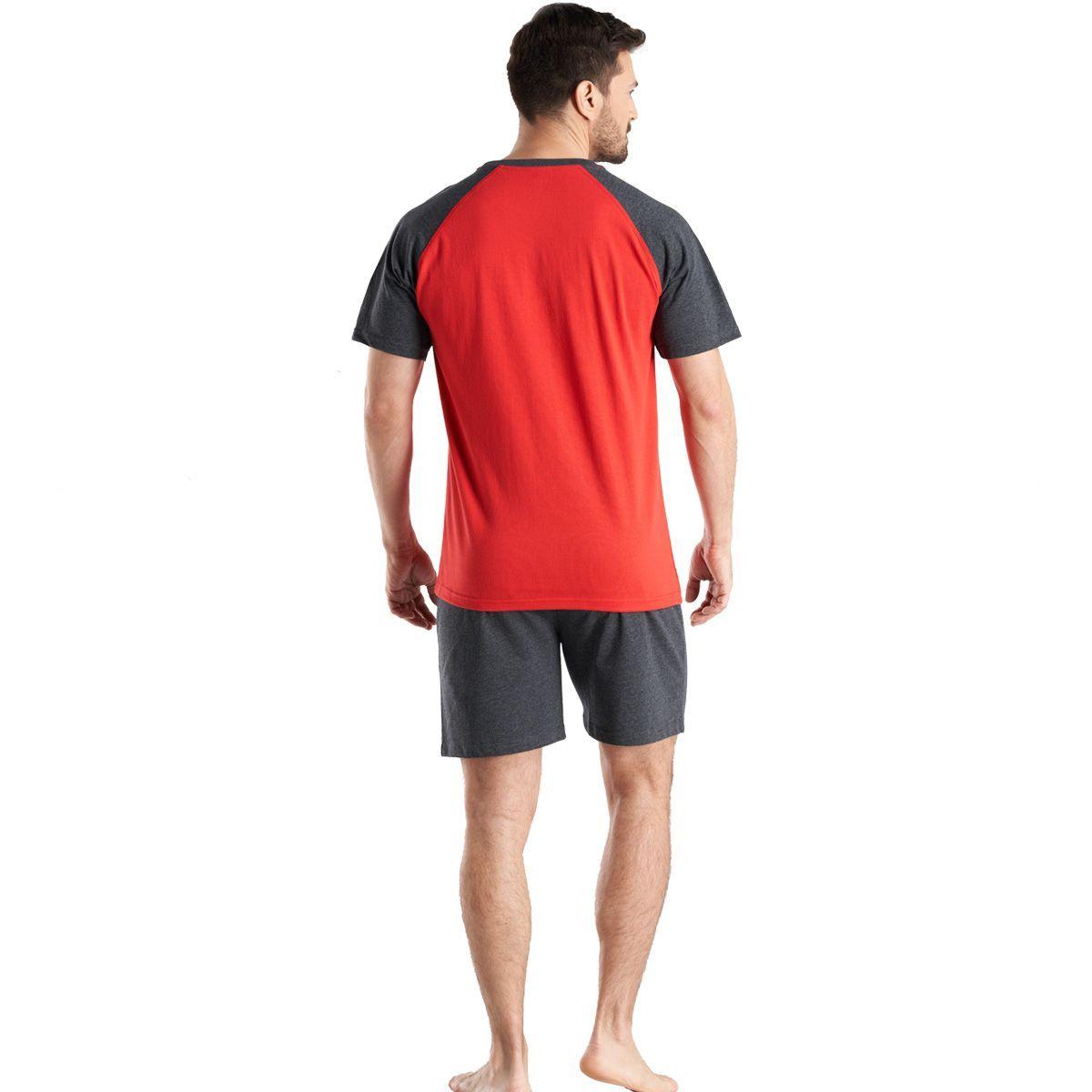 Pijama Verano Hombre Algodón C1 Top-1