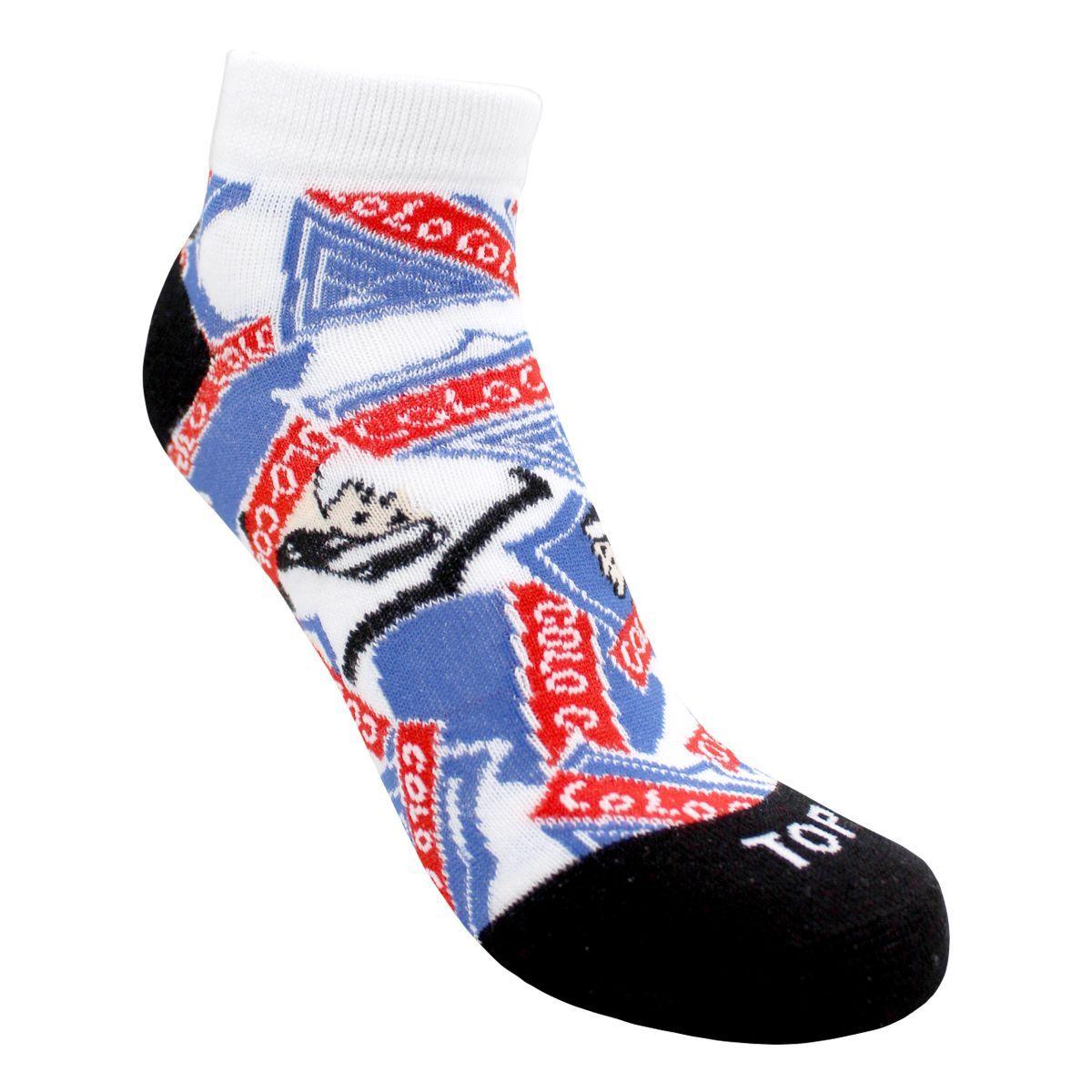 Calcetines Cortos Algodón Niños Colo-Colo Pack 3 C1 Top-2