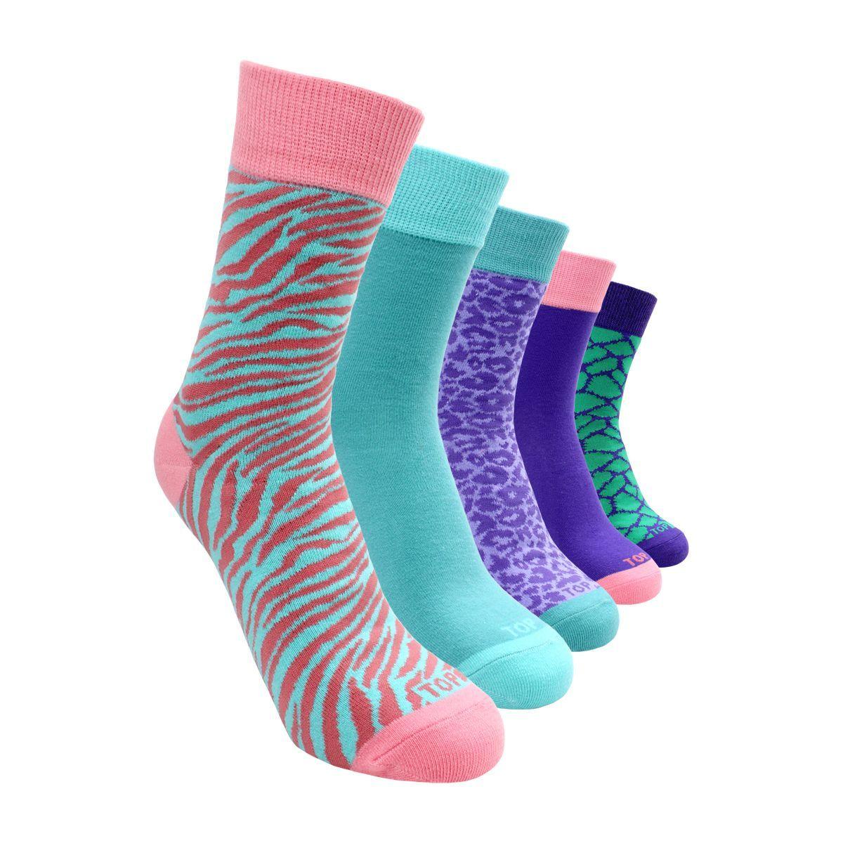 Calcetines Mujer Largos C4 Pack 5-0