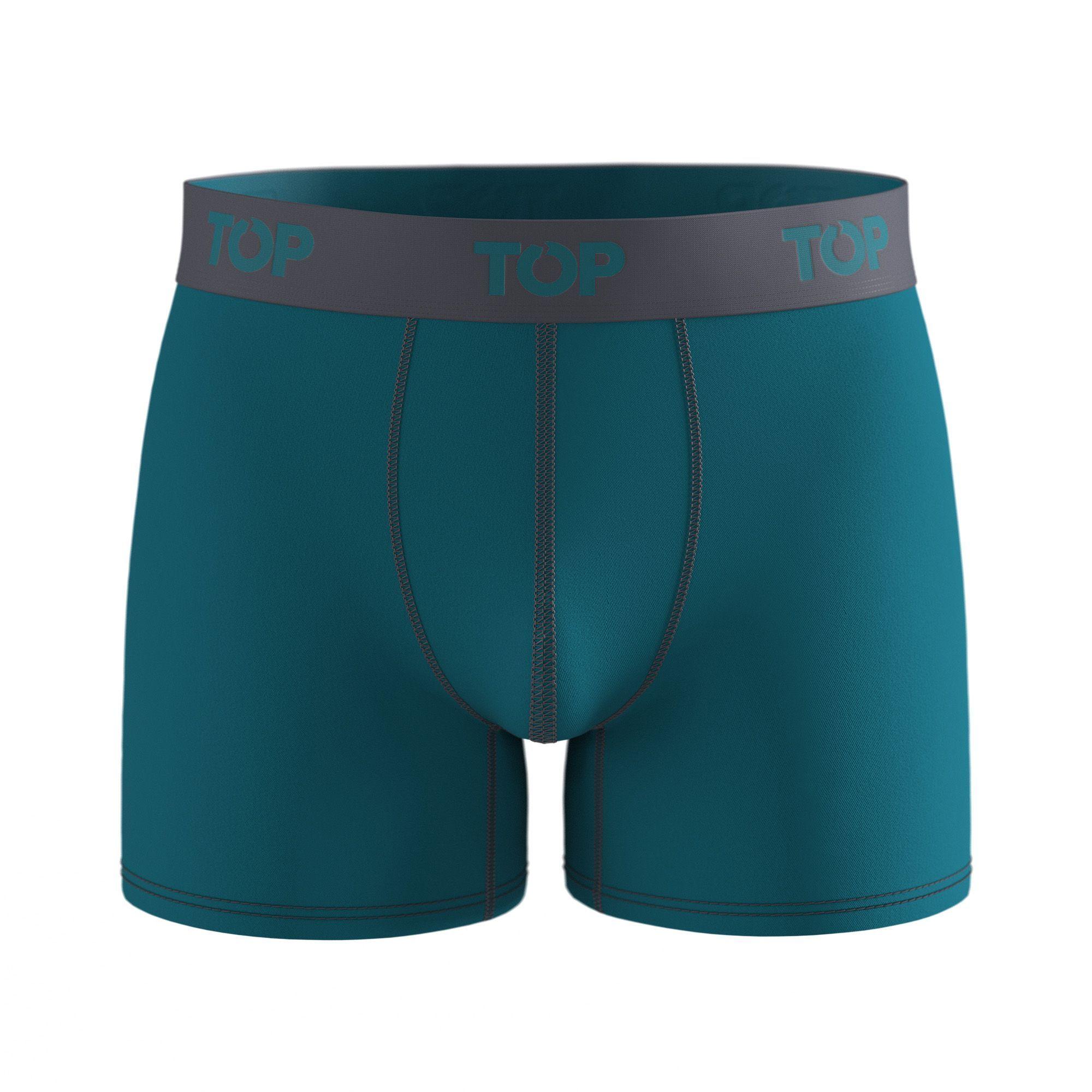 Bóxer Medio Algodón Pack 5 Motores C1 TOP-3